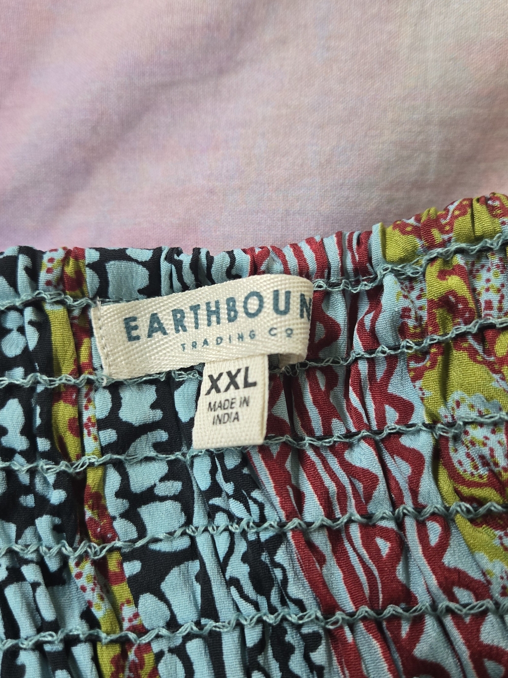 Bohemian Wide-Leg Printed Palazzo Pants in Multi-Striped - Picture 4 of 6
